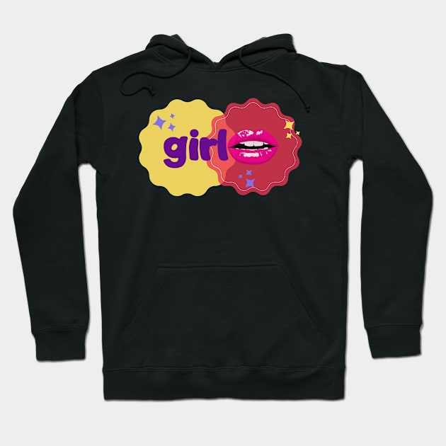 Girl Hoodie by Hl.Gallery